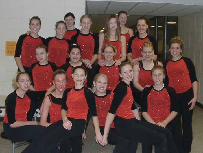 Dance Team 2001-2002