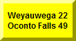 Click Here To Go To Oconto Falls Results